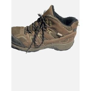 Merrell Moab 2 Mid Waterproof Boys Hiking Boots Brown Size 5.5W MK261204